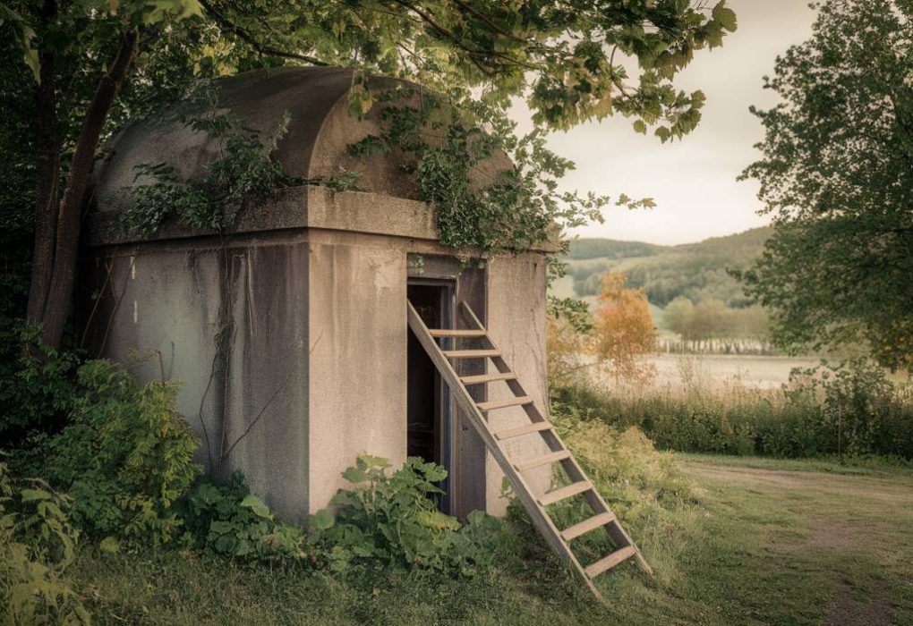 blockhaus à Brest : vestiges de la Seconde Guerre mondiale
