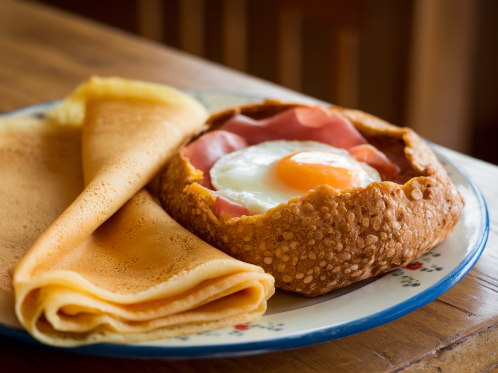 Quelle est la différence entre une crêpe et une galette bretonne ?