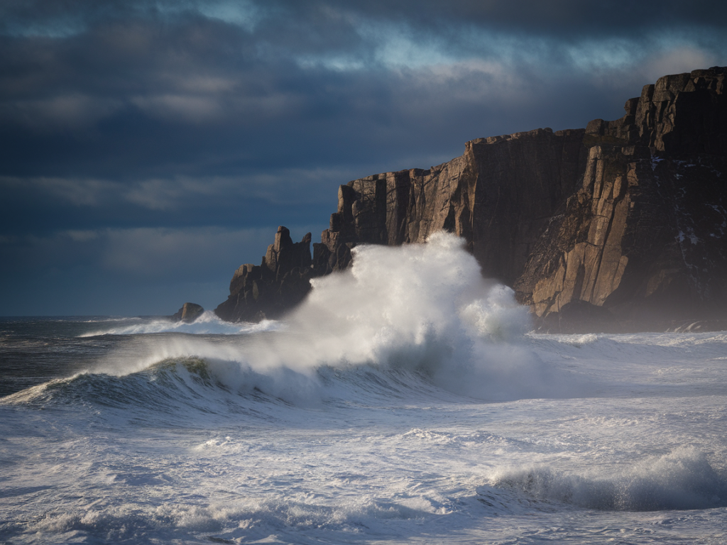 Où admirer la puissance des tempêtes sur l’Atlantique ?