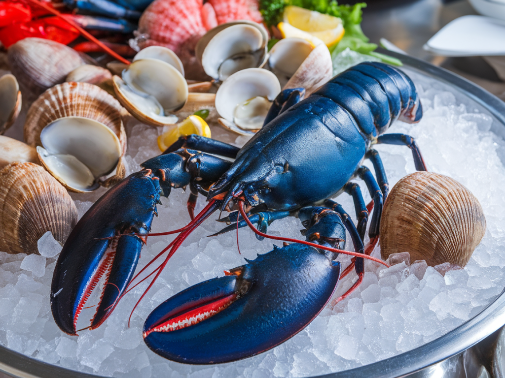 Les spécificités bretonnes : homard bleu, ormeaux et coquilles Saint-Jacques