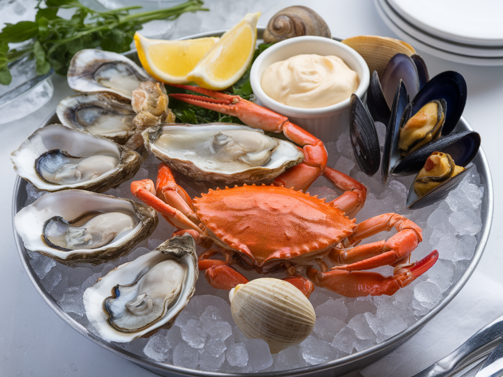 Les incontournables : huîtres, langoustines, tourteaux et autres trésors de la mer