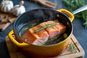 Temps de cuisson saumon vapeur cocotte-minute : secrets culinaires en Bretagne