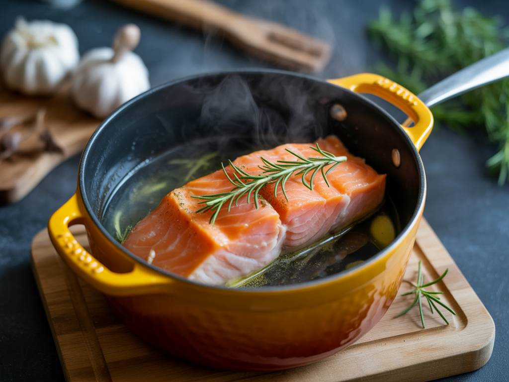 Temps de cuisson saumon vapeur cocotte-minute : secrets culinaires en Bretagne